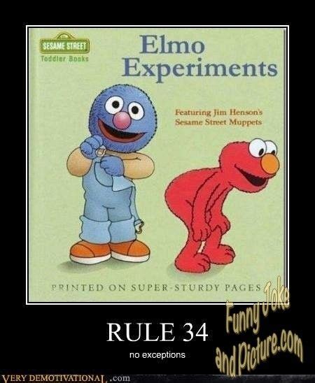 elmo rule 34